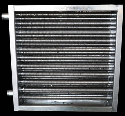 Gıda işleme için korozyona dayanıklı SS304 T0.6 fin tipi ısı eşanjörü