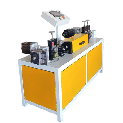 Sarmal Çelik Çubuklar İçin Çekiş Gücü 2.2kw Tüp Doğrultma Makinesi